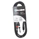 shumee Kabel CABLE4ME mini vtičnica 3,5 mm stereo - 2x vtičnica mono 6,3 mm 6 m