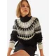 Bianco Lucci Pulover Pullover črna