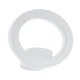 Eglo Emollio spoljna zidna lampa, led, 10w, 3000k, liveni aluminijum/bela