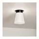 Kichler KL-ALBERS-F-T-BK-Plafonsko svetlo ALBERS 1xE27/40W/230V prečnik 21,6 cm crna