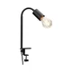 LED lampa sa klipsom 1xE27/4,2W/230V 2700K crna