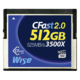 Wise CFast 2.0 Card 3500x 512GB blue