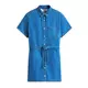 Tommy Jeans Dolga srajca moder denim