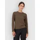 Mons Royale Icon Merino Base Layer Top mr stripe toffee