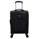 Kovček TRAVEL AND MORE Rio de Janeiro - sivo črn, mali, mehki, 35 l