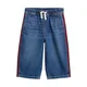 Next Kavbojke moder denim/rdeča/bela