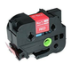 Kompatibilen trak za Brother TZe-465 / TZ-465 / PT / P-Touch 36mm-bel izpis / rdeč trak