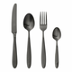 4-dijelni set pribora crne boje Bloomingville Cutlery Eleganza