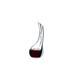 RIEDEL CORNETTO SINGLE FATTO A MANO OPTICAL Dekanter za vino, 1.2L, Crno-belo-crna linija