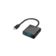 HAMA Adapter mini displayport (muški) na VGA (ženski) 200333 crna