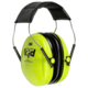 Peltor Earmuffs Kid KIDV 27 dB neon green