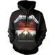 Metallica Master Of Puppets Tracks pulover s kapuco XXL