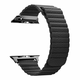 BStrap Apple Watch Leather Loop 38/40mm pašček, Black