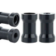 shumee Adapter za stativ z redukcijskim tulcem 1/4 na 3/8, aluminijast, črne barve, 25 mm
