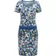 Ragwear Poletna obleka Baomi Tropic Youmodo safir/oranžna/črna/bela