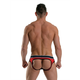 Mister B URBAN Soho Jock Brief Red Black XL