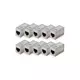 Digitus AT-AG-8-8-C6S-10 adapter za spremembo spola kabla RJ-45 Srebrna