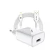 S-LINK SL-EC40L 18229 Punjač za telefon Lightning 12W, Beli