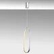 Opviq Luster Can 13563, Metalni, 16W LED, Srebrna boja