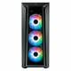 COOLER MASTER Črno ohišje iz kaljenega stekla Cooler Master Masterbox 520 Argb, (21408118)