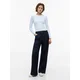 Tommy Jeans Bluza DW0DW22783 Svetlo modra Slim Fit