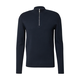 DAN FOX APPAREL Pulover Roman temno modra