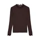 VERO MODA Majica VMRosa temno rjava