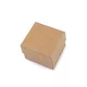 Škatlica za nakit 5x5 cm - rjava naravna (24 kosov)