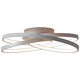 Brilliant - LED plafonsko svetlo LABYRINTH LED/40W/230V prečnik 39,5 cm siva