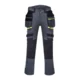 MONSUN Radne pantalone DX4/ metalik siva