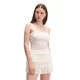 Cropp - Bluza na bretele - white