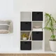 Aberto Design Set kutija za odlaganje stvari HMY-6355, 4 komada, Crni