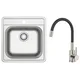 Alveus Sudopera More 20, Saten, Inox