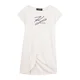 Karl Lagerfeld Kids Vsakodnevna obleka Z31150 D Bela Regular Fit