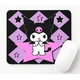 Podloga za miš Kuromi And My Melody, Crno - ljubičasta