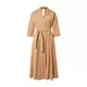 Weekend Max Mara Srajčna obleka Padana 2615221062 Rjava Regular Fit