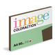 REZERVNI ISPIS Papir za likovni Image Coloraction A4/80g, Brown - Deep brown, 100 listova