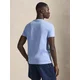 Polo Ralph Lauren Majica 710671438020 Modra Slim Fit