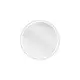Mexen Loft okroglo kopalniško ogledalo 40 cm, bela okvir - 9850-040-040-000-20