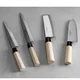 shumee Japonski nož SANTOKU z lesenim ročajem 165 mm - Hendi 845035