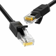 MREŽNI KABL UGREEN NW102 Ethernet RJ45 Rounded Network Cable, Cat.6, UTP, 15m (Black)