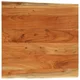 Stolna ploča 80x80x2,5 cm četvrtasta od bagrema sa živim rubom
