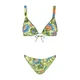 Shiwi Bikini svetlo modra/zelena/oranžna