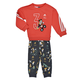 adidas Otroški kompleti Disney Mickey Mouse Joggers Rdeča