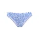 VIVANCE Bikini hlačke modra/bela