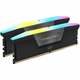 Corsair Vengeance RGB, DDR5-6400, CL32, XMP 3.0 - 64 GB Dual-Kit, black CMH64GX5M2B6400C32