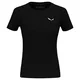 Ženska majica Salewa Eagle Minilogo AM T-Shirt Black Out 38