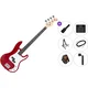 PSD Guitars PCB-100 Premium SET Red Električna bas kitara
