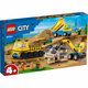 LEGO®® City Gradbeni tovornjaki in žerjav z rušilno kroglo (60391)