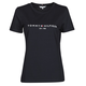 Tommy Hilfiger Majice s kratkimi rokavi HERITAGE HILFIGER CNK RG TEE Modra